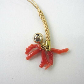 日本 高知産赤珊瑚 枝の根付. （5個付） 開運 お守り 厄除け 『宝石サンゴ』 珊瑚婚 還暦 誕生日 御祝 厄除 御守 3月の誕生石 ギフト プレゼント 結婚35周年 珊瑚職人