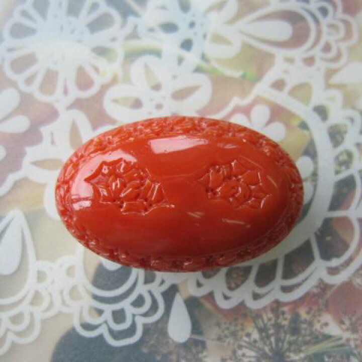 楽天市場】日本・高知産赤珊瑚 桜の彫り帯留め 兼ブローチ K18 帯 着物  