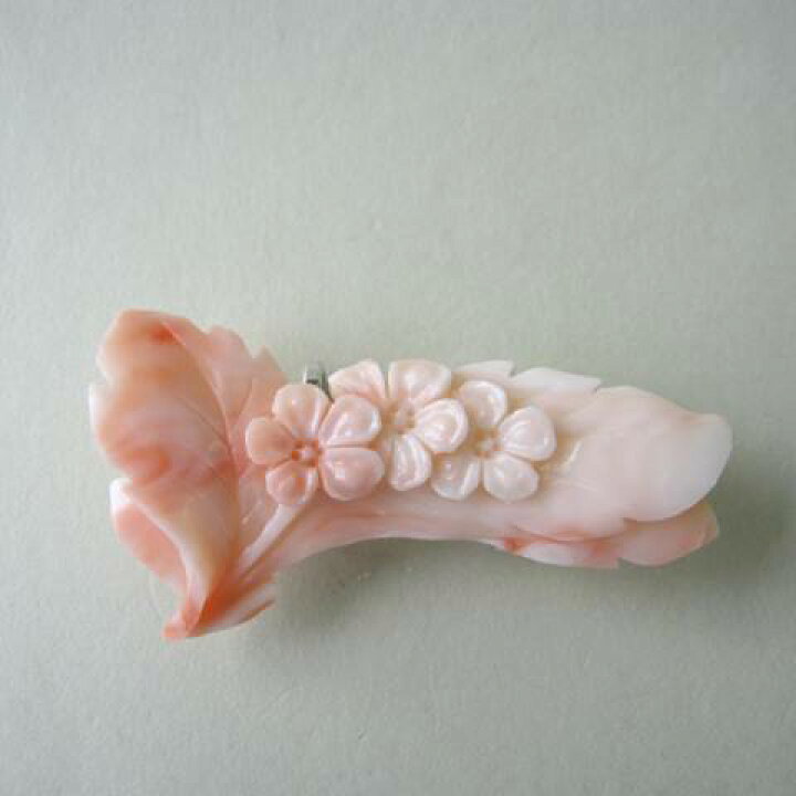楽天市場】ピンク珊瑚 桜草の花の帯留め G.SILVER 帯留 着物 浴衣 