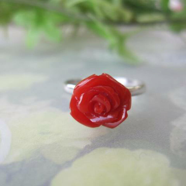 楽天市場 高知産血赤珊瑚の美しい薔薇の花の指輪 9 4 10 3ミリ リング K18wg 宝石サンゴ 珊瑚職人館ー土佐 楽天市場 高知産血赤珊瑚の美しい薔薇の花の指輪 9 4 10 3ミリ リング K18wg 宝石サンゴ 珊瑚職人館ー土佐