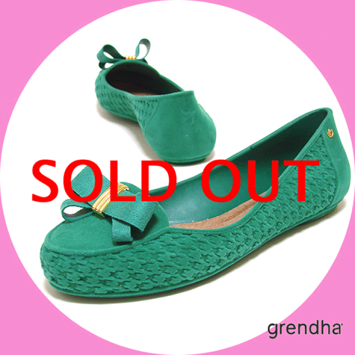 楽天市場】SPECIAL SLIPPER GREEN grendha グレンダ リボンつき