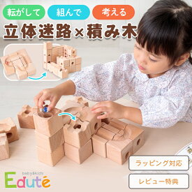 知育玩具 立体迷路 キュビット 積み木 ビー玉転がし Cubit 誕生日プレゼント 木のおもちゃ スロープ 木製 知育おもちゃ 3歳 4歳 5歳 つみき 積木 迷路 ブロック 論理力 空間認識 創造力 知育ブロック ビー玉ころがし おしゃれ 男の子 女の子 誕生日 クリスマス プレゼント
