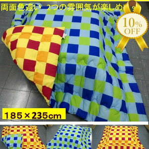 yƌv10%OFFzzc 185×235cm (200×250cm) ` o[Vu ʐFႢ Jtiq `FbN CG[ F u[   킢  R^c zc ӂƂ 
