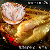 無添加 のどぐろ干物（一夜干し） 200〜250g（特大サイズ）×2枚入 ギフト 送料無料（北海道・沖縄を除く…