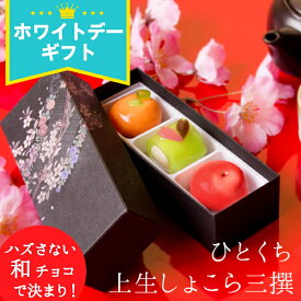 ホワイトデー お返し お菓子 チョコ 『福田屋 “匠の三撰”ひとくち上生しょこら』 ネット限定プレゼント ギフト チョコ チョコレート スイーツ おしゃれ おもしろ かわいい 個包装 子供 プチギフト