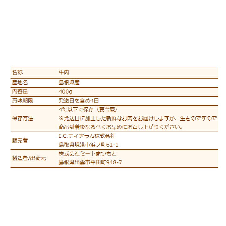 楽天市場 しまね和牛 島根和牛 モモすき焼き400g 送料無料 北海道 沖縄を除く パーソナルギフト 風味絶佳 山陰