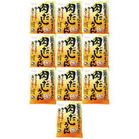 五木食品 タカモリ お蕎麦屋さんのまかない肉だしうどん 210g×10個 (常温保存商品)(生タイプ即席)