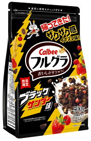 カルビー フルグラブラックサンダー味 500g×6袋