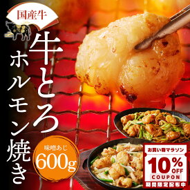【10%OFFクーポン配布中】山樹 ホルモン 焼肉 国産 牛とろホルモン(小腸) 600g ホルモン焼き もつ焼き 牛ホルモン ギフト 味噌 牛もつ 国産 牛モツ 焼肉用 焼き肉ギフト 美味しいお取り寄せ グルメ バーベキュー おつまみ 焼き肉 おかず 焼くだけ 味付け お中元 夏ギフト