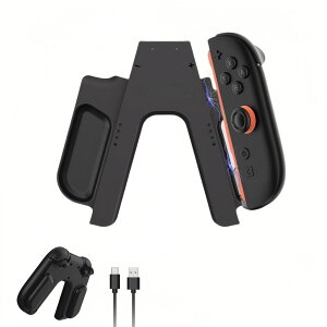 Switch 2pJoy-Con2[dObv WCR2[dObv Joy-Con2ANZT イłق y ȒP ^тɕ֗ wLED vCȂ[d\ Switch 2Ή[dhbN