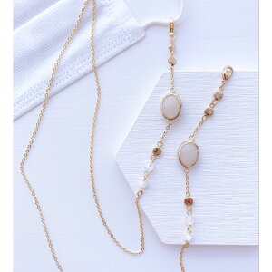 マスクネックレス マスク マスクチェーン マスクネックレス ネックレス ハンドメイド 手作り オリジナル 金属アレルギー メガネチェーン メガネネックレス