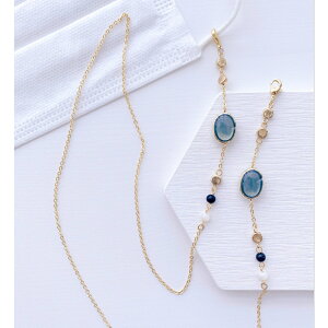 マスクネックレス マスク マスクチェーン マスクネックレス ネックレス ハンドメイド 手作り オリジナル 金属アレルギー メガネチェーン メガネネックレス