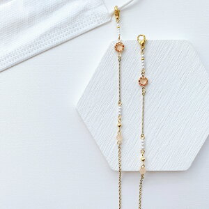 マスクネックレス マスク マスクチェーン マスクネックレス ネックレス ハンドメイド 手作り オリジナル 金属アレルギー メガネチェーン メガネネックレス メガネ 眼鏡 メガネホルダー