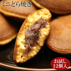 もっちり粒あんどら焼き(ミニ)お試し12個入り