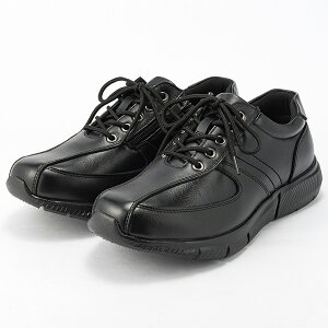 オリエンタルシューズ ダンロップ・リファインド 甲高幅広5E 防水ウォーキングシューズ スワール DR-6255 1足