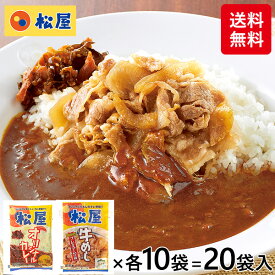 松屋 カレギュウセット 20袋 1セット（20袋：各10袋入）