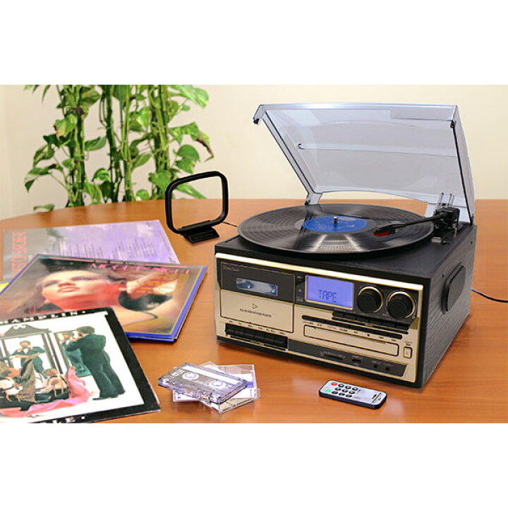 楽天市場】クマザキエイム Retro Sound オールインワン レコード 