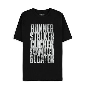 IGN JAPAN STORE THE LAST OF US（ザ・ラスト・オブ・アス） ”Run Stalk Click Shamble Bloat” プリントTシャツ 1枚