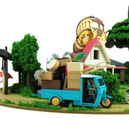 楽天市場 みにちゅあーとキット スタジオジブリ作品シリーズ となりのトトロ トトロがいっぱいジオラマ Non Scale みにちゅあーとショップ