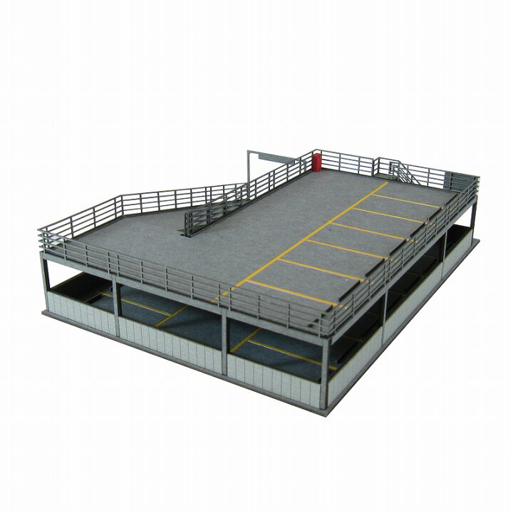 楽天市場 なつかしのジオラマシリーズ 駐車場a S 1 150 みにちゅあーとキット Nゲージ 建物 精密 おうち時間 工作 ミニチュア インテリア みにちゅあーとショップ