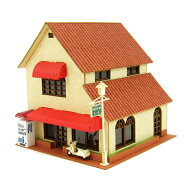 なつかしのジオラマシリーズ　【カフェB】 S=1/150◆みにちゅあーとキット Nゲージ 建物 精密 おうち時間…