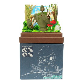 スタジオジブリmini 天空の城ラピュタ 【巨大樹の森】 ◆みにちゅあーとキット おうち時間 工作 ミニチュア インテリア