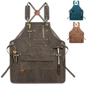 【作業服・エプロン】ガーデニング エプロン シンプル ワーク作業 男女兼用 家庭用