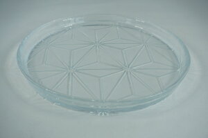 FLP24cmプレート　ガラス製器　盛皿　丸皿　和食器 かっぱ橋 料理道具のデパート三起堂 煌彩