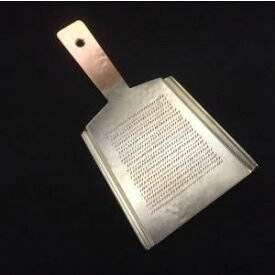 大矢製作所製　銅製おろし金No.4　 三起堂刻印入 (両面仕様)　(銅卸金/おろし金/大根おろし/わさびおろし) かっぱ橋 料理道具のデパート三起堂 煌彩
