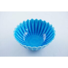アサギ交趾　剣先菊小付　有田焼　日本製　小鉢　おしゃれ　和食器 かっぱ橋 料理道具のデパート三起堂 煌彩