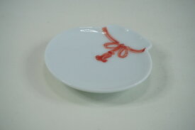 宝袋　小皿　赤　有田焼　日本製　小皿　皿　和食器 かっぱ橋 料理道具のデパート三起堂 煌彩