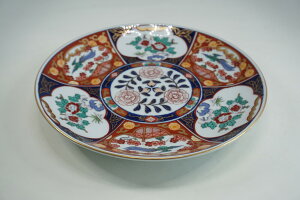 古伊万里鳳凰 7寸皿 有田焼 日本製 丸皿 皿 プレート 和食器 かっぱ橋 料理道具のデパート三起堂 煌彩