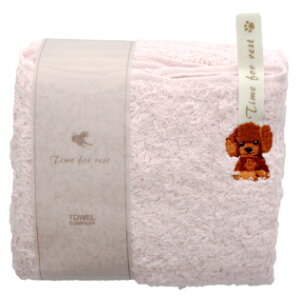 \クーポン有/ 【選べる4種】今治タオル フェイスタオル Time For Rest 35×80cm 犬 刺繍 刺繍入 日本製 コーギー プードル シバイヌ 柴犬 ラブラドール レトリバー 動物 今治 かわいい 可愛い 子