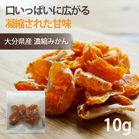 ドライフルーツ 砂糖不使用 みかん 国産【500円OFF クーポン 配布中】ドライフルーツ 砂糖不使用 無添加 国産 みかん 濃縮みかん 10g 大分県 温州みかん 腸活 ティー ヨーグルト 紅茶 シリアル トッピング【送料無料】