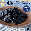 ドライフルーツ プルーン 国産【3%OFF クーポン 配布中】ドライフルーツ 砂糖不使用 プルーン 国産 ドライフルーツ 砂糖不使用 無添加 国産 ドライプルーン 種抜き 100g プルーン 食物繊維 プルーン酢 ヨーグルト トッピング 腸活【送料無料】
