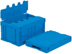 折りたたみ収納ボックス・収納ケースフタ付き 40B <外寸>53.8×36.8×28.4cm