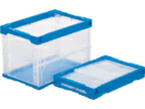 折りたたみ収納ボックス・収納ケース60B(2)(透明タイプ) <外寸>53.1×36.8×38cm
