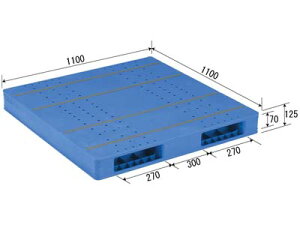 �p���b�g�@LX-1111R2-5�@1100×1100×125mm
