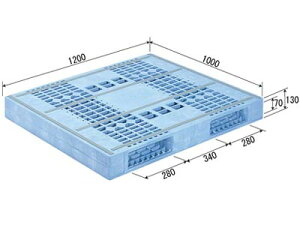 �p���b�g�@LX�|1012R4�@1200×1000×150mm