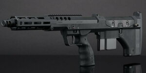 SILVERBACK GA[RbLOCt{ Desert Tech SRS-A2 Covert 16inch Black SBA-BLT-10BK