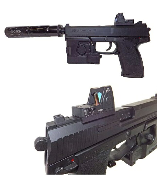 楽天市場】アングス Angs RMRマウントベース 東京マルイSOCOM Mk23専用 