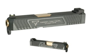 BOMBER AIRSOFT BAC �h���X�A�b�v�p�[�c�@TTI Glock26 Side Polish BLACK�@�����}���C�@Glock26 Gen.3 GBB�p BM-SL-T26-BK