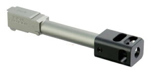 C&C Tac KKM�^�C�v�A���~�A�E�^�[�o�������R���y���Z�C�^�[ �Z�b�g Silver �����}���CGlock19 Gen.3/Gen.4 GBB�Ή� CCT0145