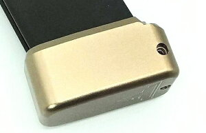 Bomber Airsoft BAC �}�K�W���x�[�X�@Titanium Gray �����O TTI�^�C�v VFC/UMAREX Glock42�K�X�u���[�o�b�N�p�@BM-BASE-G42L-TI