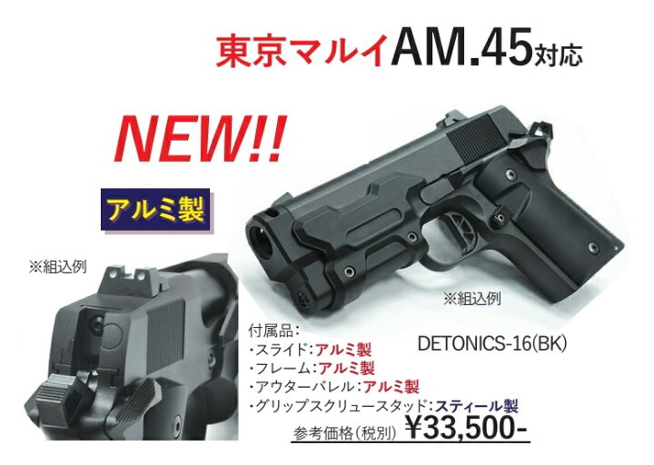 楽天市場】GUARDER 東京マルイAM.45対応 AM.45タイプフレームキット 