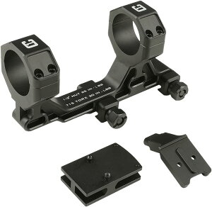 Airsoft Artisan BO�^�C�vC1���W���[���X�R�[�v�}�E���g(30mm�a/T1�A�_�v�^�[)-BK AA-PART-22-BK-B
