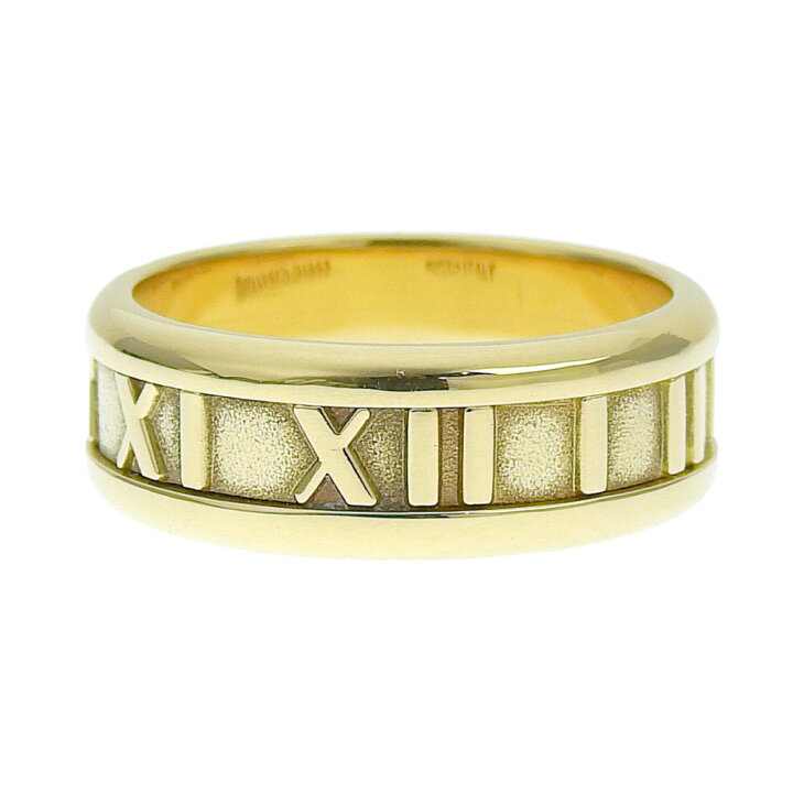 楽天市場】【返品OK】ティファニー アトラス リング 14号 K18YG 新品  