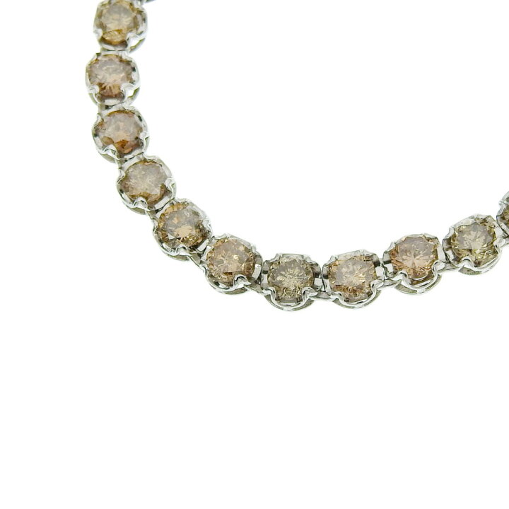 楽天市場】【返品OK】合計10.00ct 天然ダイヤ テニスネックレス 40cm  