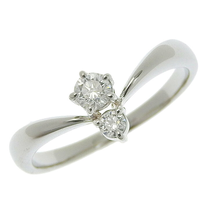 楽天市場】【返品OK】ミキモト 合計0.16ct 天然ダイヤ リング 13号  