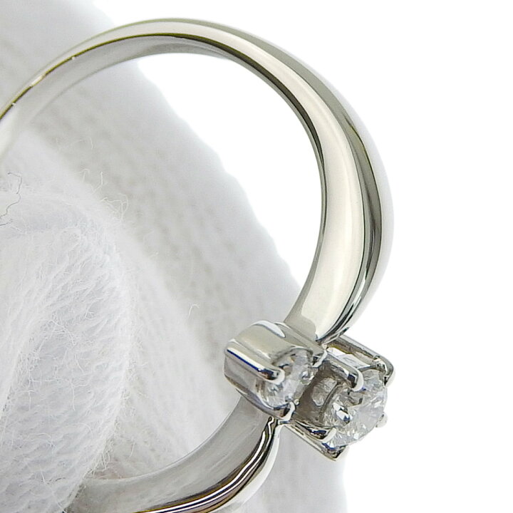 楽天市場】【返品OK】ミキモト 合計0.16ct 天然ダイヤ リング 13号  